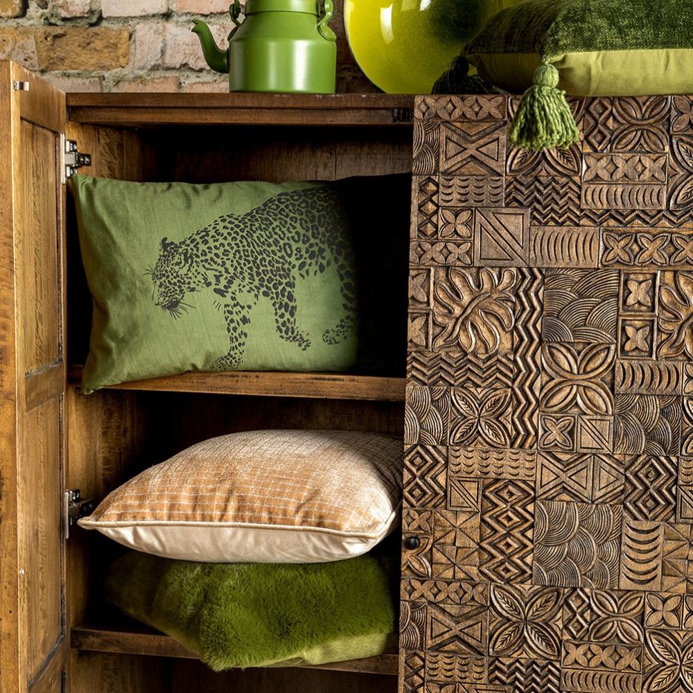 Dutch Decor sierkussen Zaya Chive 45×45 cm