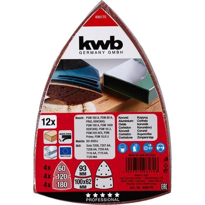 KWB schuurschijven PSM sort. ZB