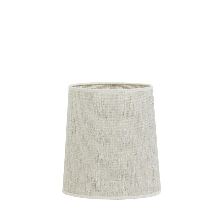 Light & Living kap ellips smal hoog Breska wit