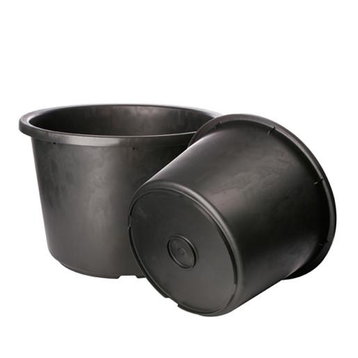 Speciekuip rond zwart 30 ltr.