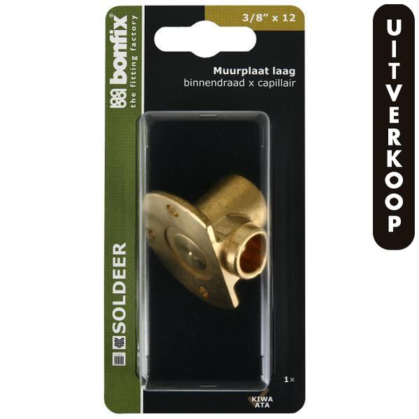 Bonfix Blister Muurplaat laag 1/2 binnendraad x 15 mm