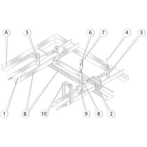 NONIUS BOVENHANGER 100 MM 10 ST