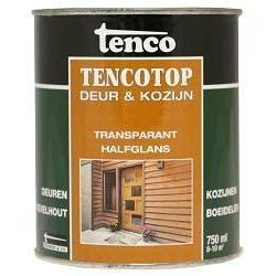Tenco Top transparant redwood 250 ml.