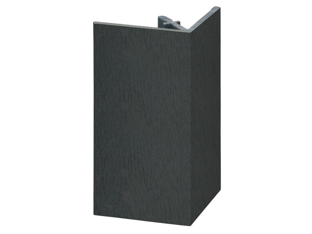 Keralit uitwendig rechthoekprofiel 46x46mm monumentengroen 4 meter