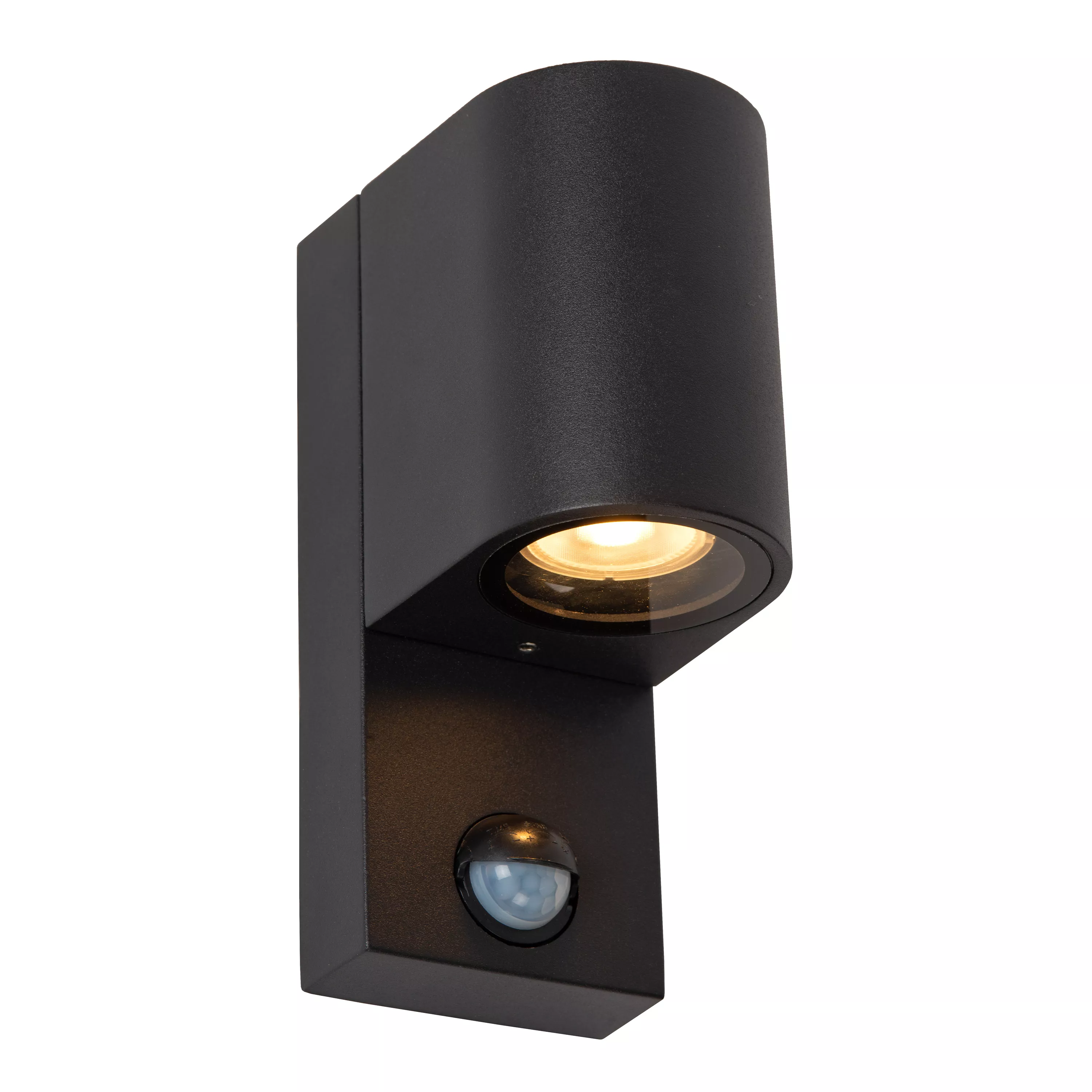 ZARO Wandspot Buiten-Zwart-1xGU10-7W-IP65-Alumin.