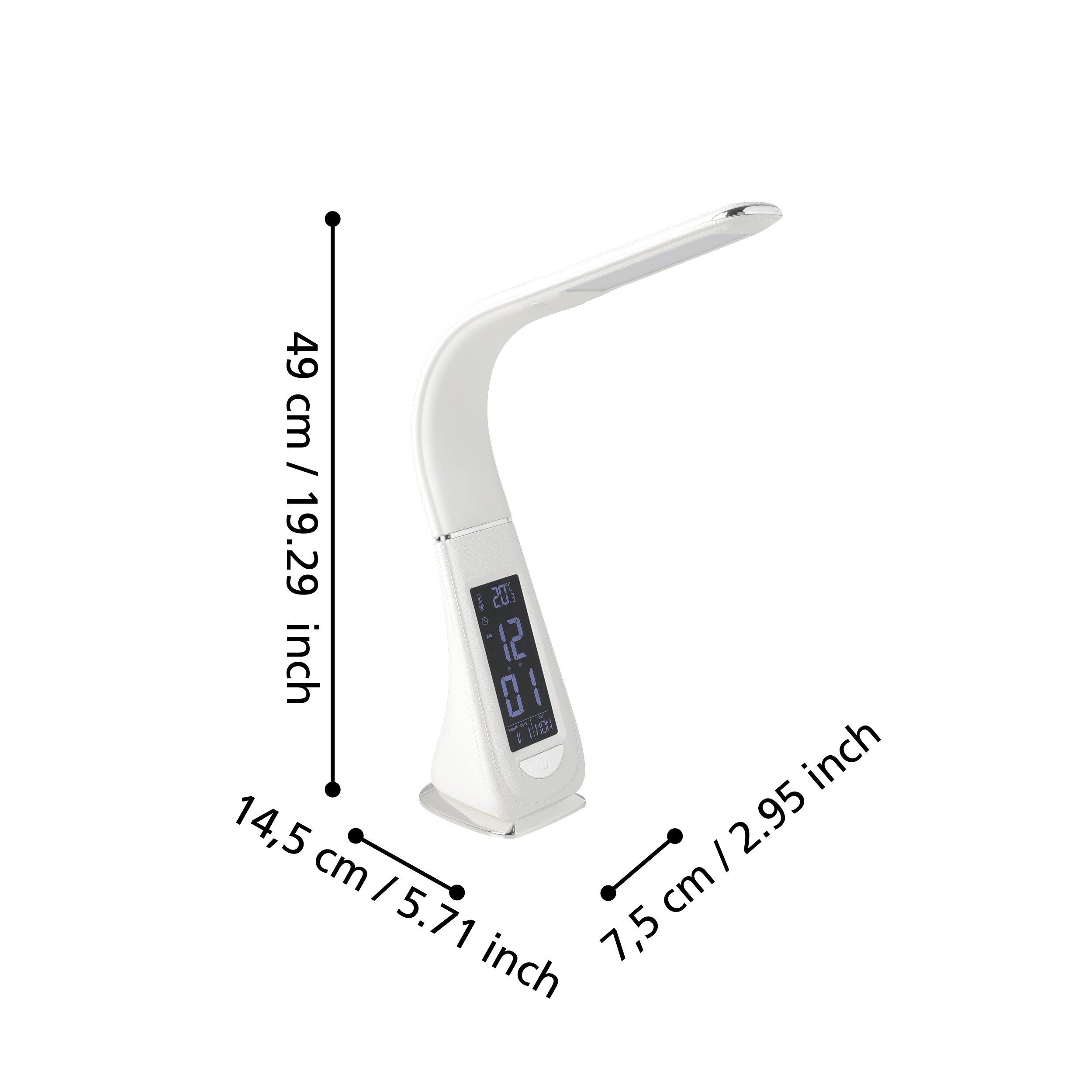 Eglo Cognoli tafellamp LED met touch wit