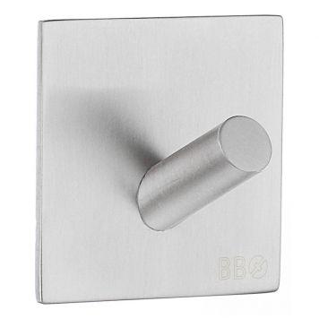 Smedbo BB zelfklevende handdoekhaak 45mm geborsteld rvs