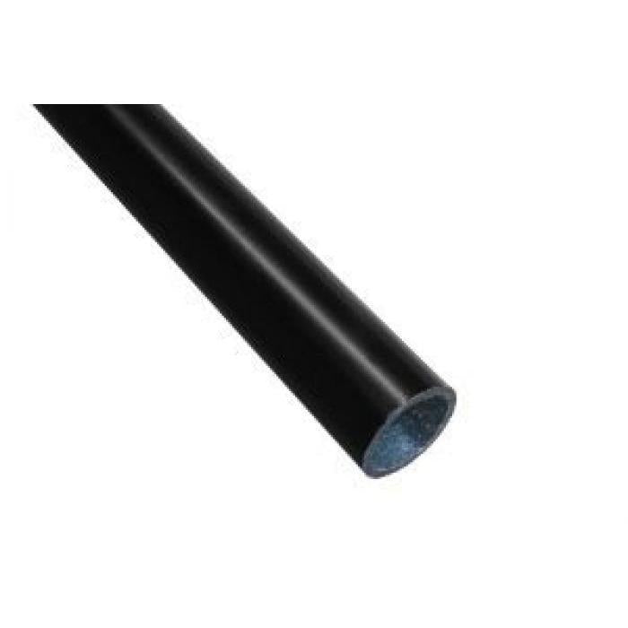 Maclean buis zwart 28 mm. staal gegalvaniseerd 2 meter