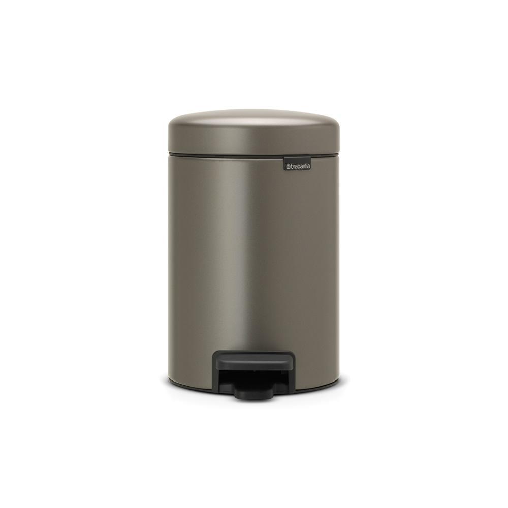 Brabantia NewIcon pedaalemmer 3 ltr Platinum
