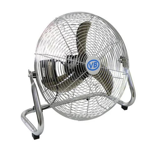 VB Tools vloerventilator prof 16" Ø40x50cm 3 standen chroom