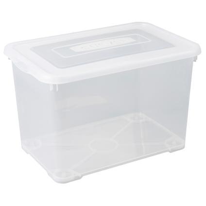 Curver Handy opbergbox 65 liter transparant