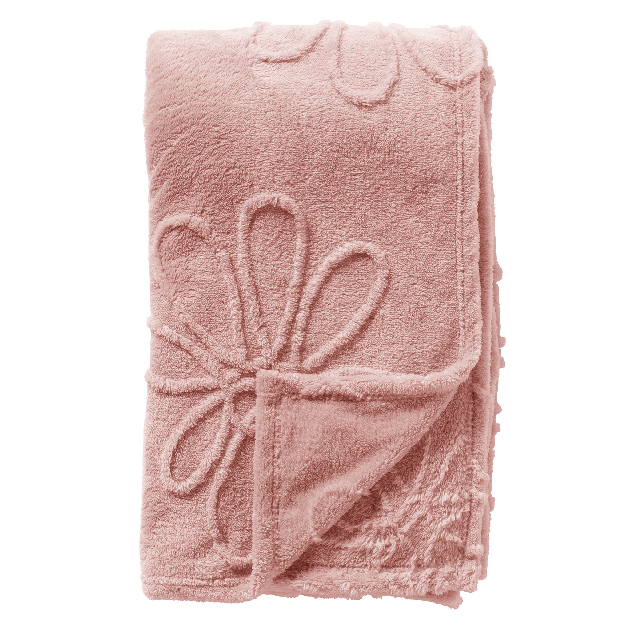 Dutch Decor Plaid Blenda 150x200 cm Rose Tan