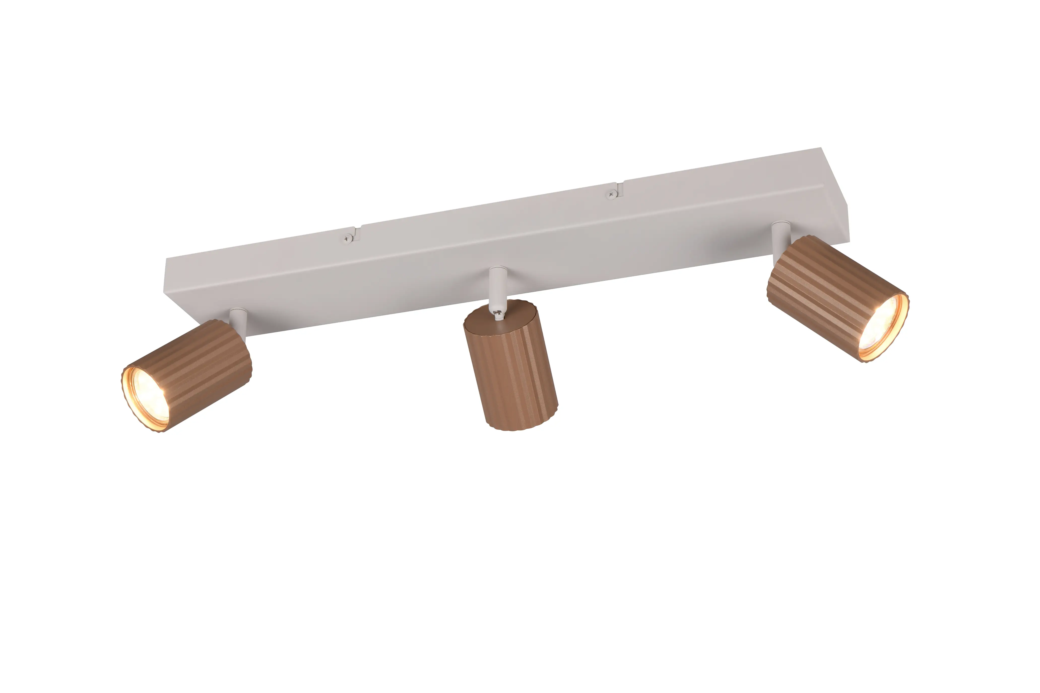 Trio spot Soka 3xGU10 bruin