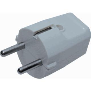 Stekker recht +RA bakkeliet 9010