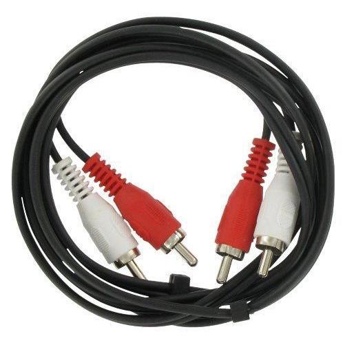 Verbindingskabel Audio 2x2Tulp 1,5 meter