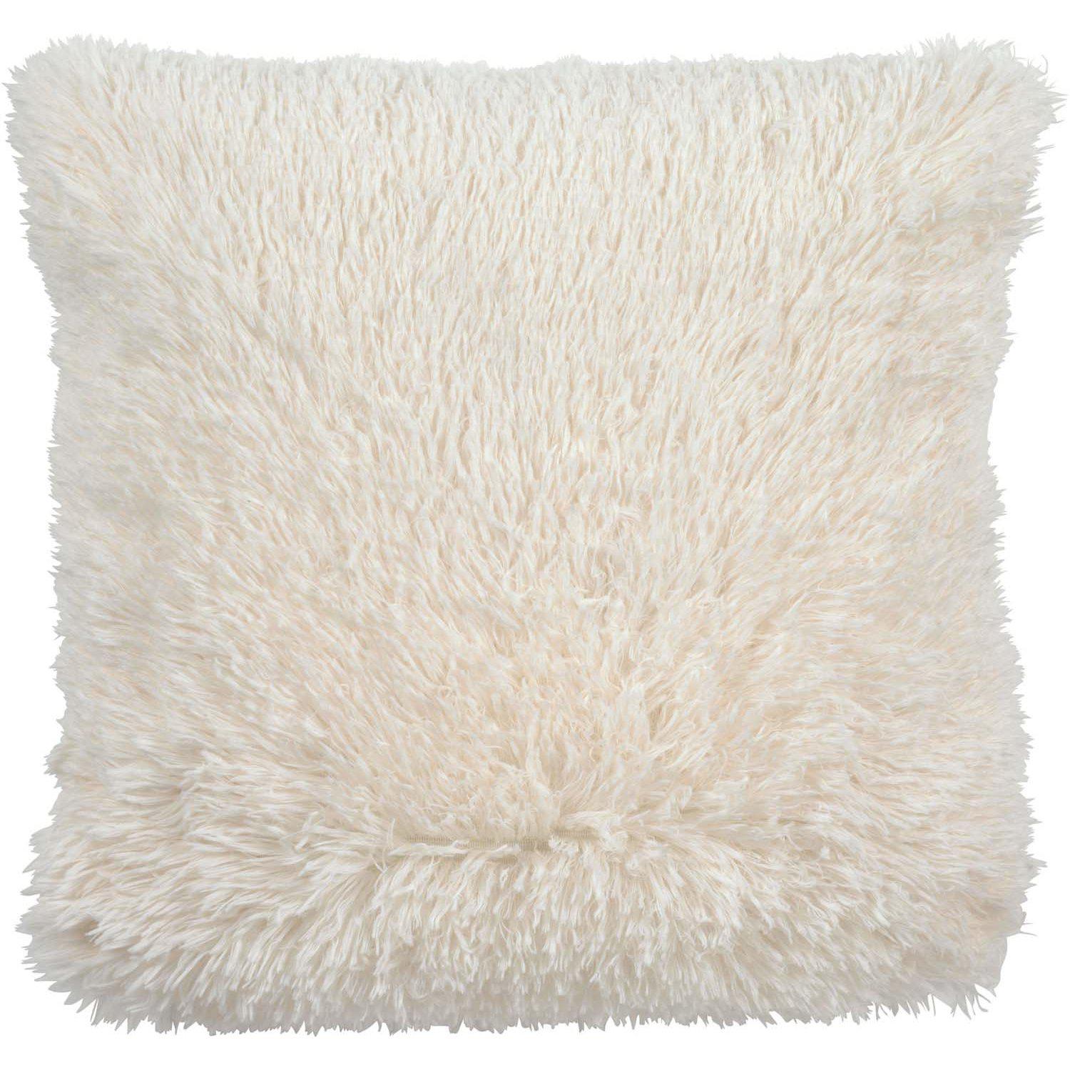 Dutch Decor sierkussen Fluffy Snow White 45×45 cm