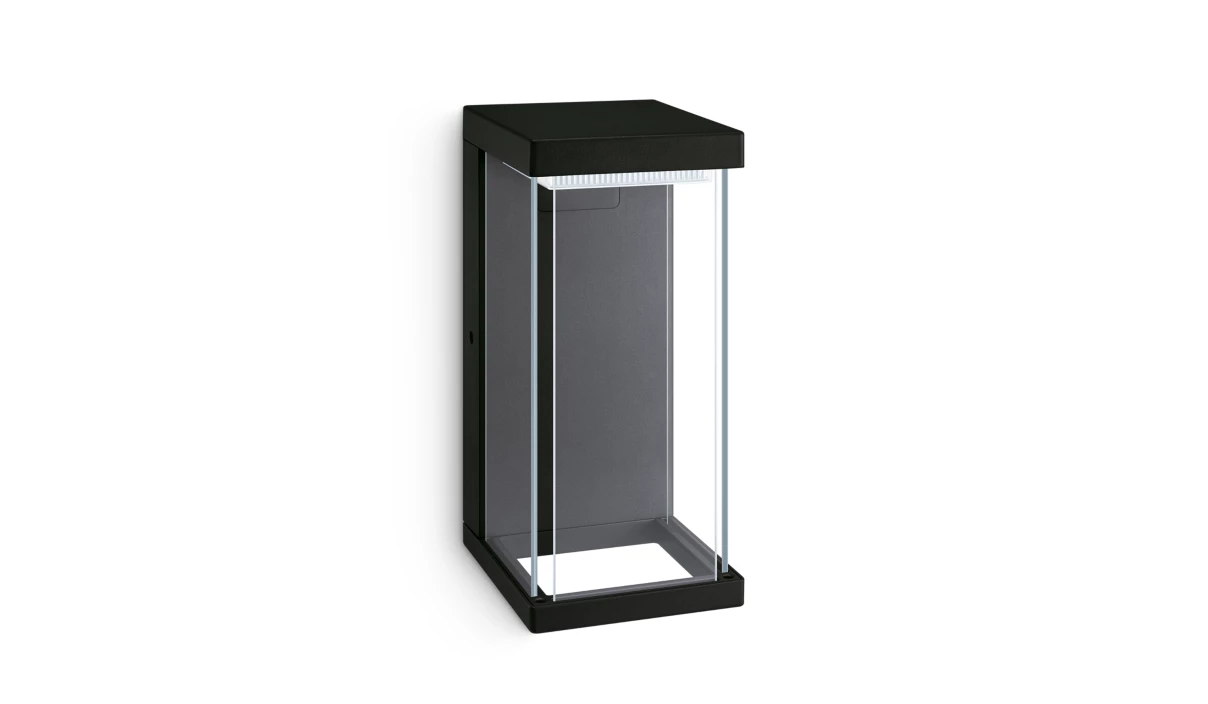 Philips Kyrie wandlamp buiten geïntegreerde LED zwart