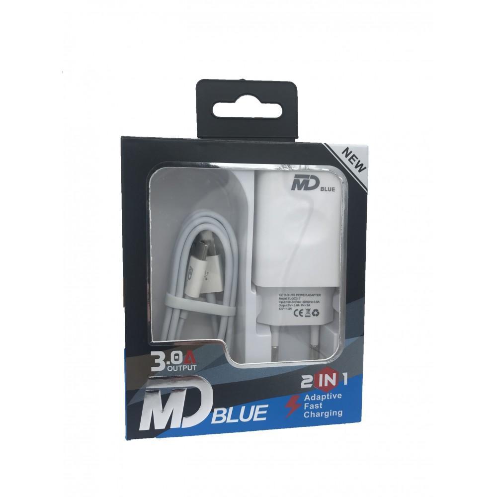 MDBlue Speed Travel Adapter 2 in 1 Type C