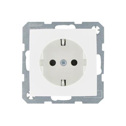 Berker S1 WCD enkel RA wit