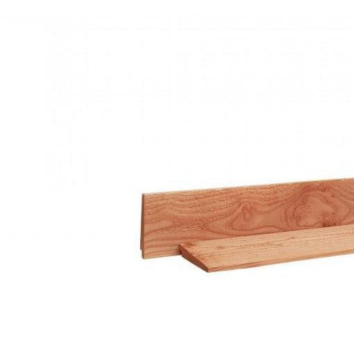 Douglas Zweeds rabat 1 zijde geschaafd 1 zijde fijnbezaagd 1,1-2,7x19,5x300 cm. onbehandeld