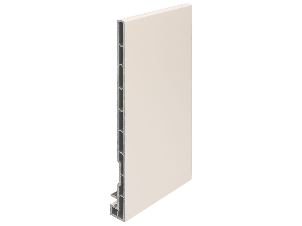 Keralit dakrandpaneel 200mm creme 6 meter