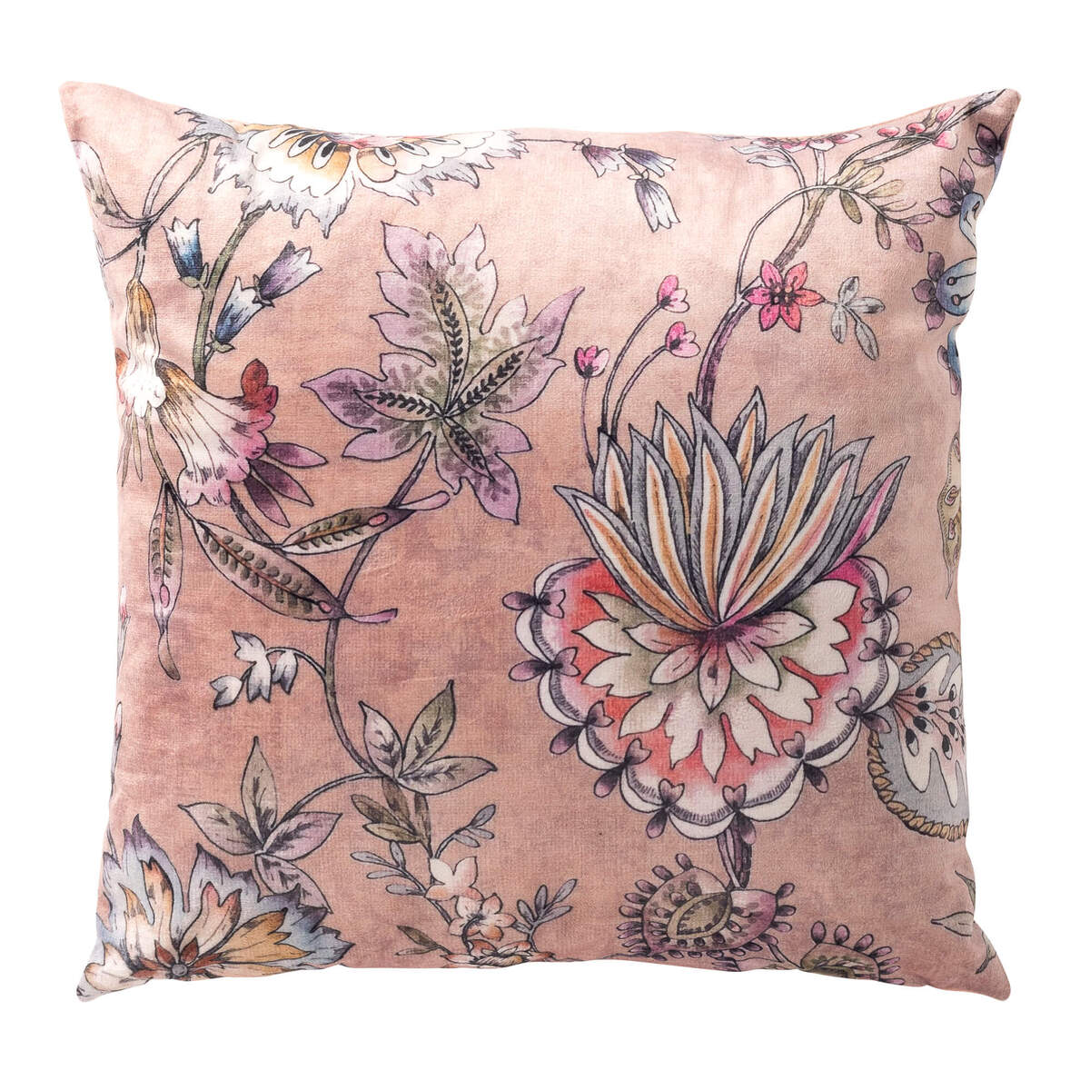 Dutch Decor Sierkussen Flore 45x45 cm Misty Rose