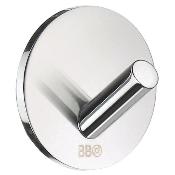 Smedbo BB zelfklevende handdoekhaak 30mm chroom - 4 stuks