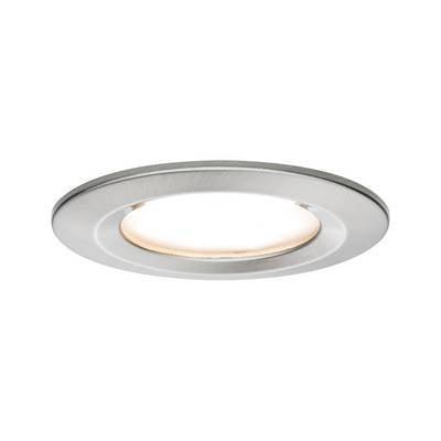 Paulmann EBL set Nova Coin rond stijf LED 1x6,5W 2700K 230V IJzer geb/Alu