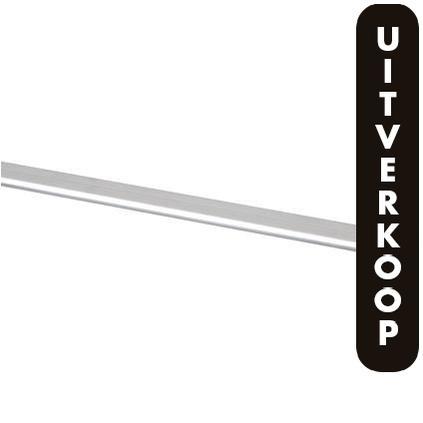 Afdekprofiel aluminium 4x25mm 200 cm.