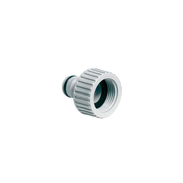Kraannippel met inwendige draad 1/2 PVC 