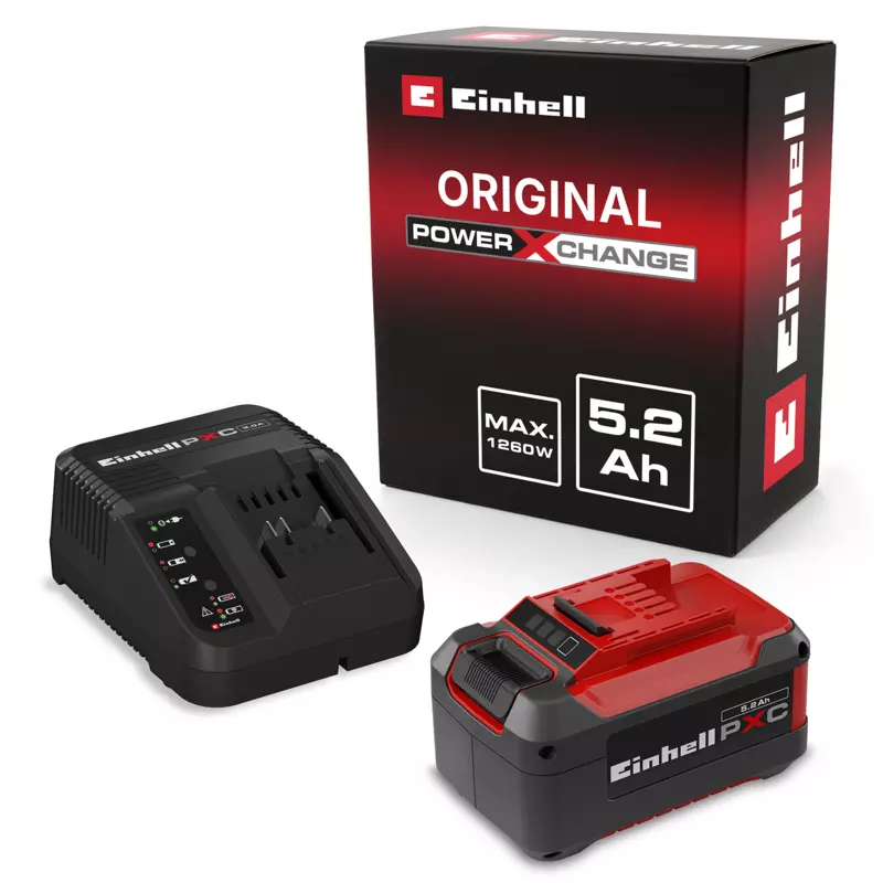 Einhell Power X-Change Starter Kit 18 V 5,2 Ah PLUS