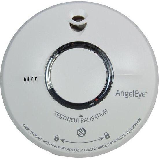 Angeleye rookmelder thermoptek, Q-label, 10 jaar wit