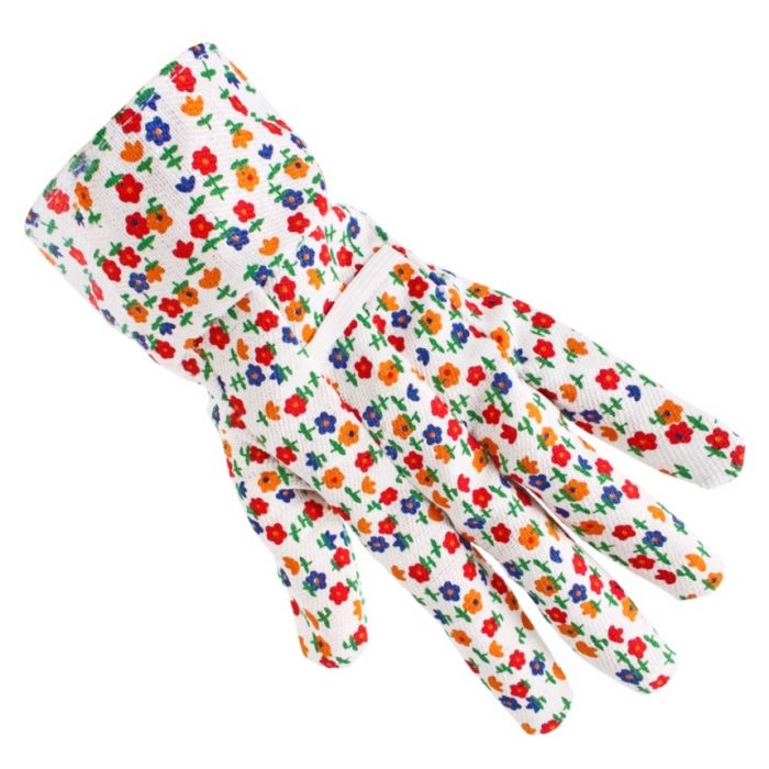Werkhandschoenen geel/rood