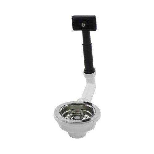 Korfplug 114mm rvs korf + overloop