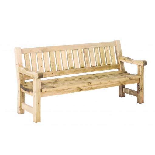 Bank Luuk 40 mm dik 96x200x74 cm. (HxBxD)