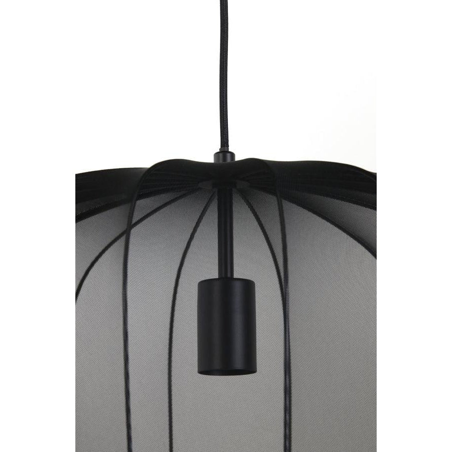 Light & Living hanglamp Plumeria zwart