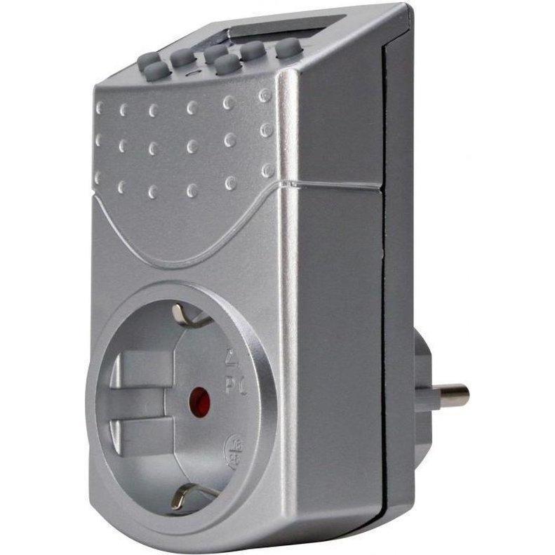 Kopp tijdschakelklok mini digitaal IP20 zilver