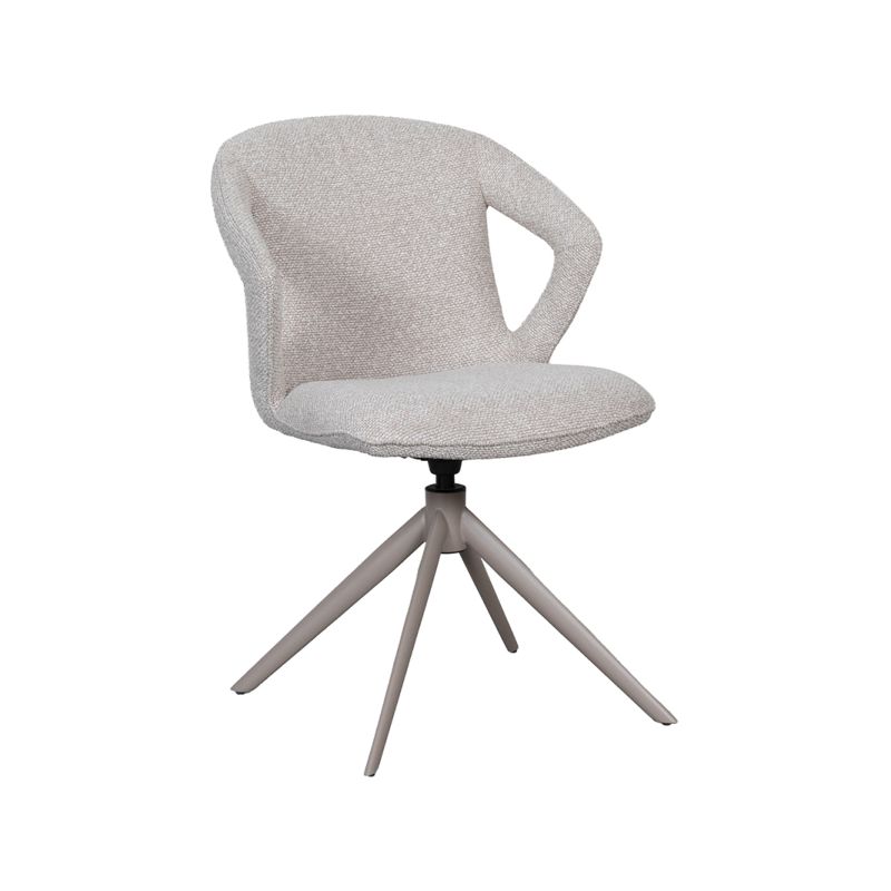 LABEL51 Eetkamerstoel Zurich naturel boucle