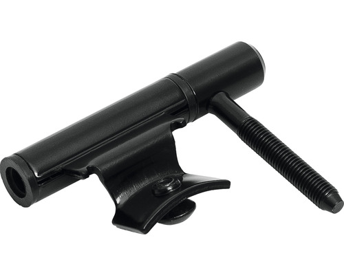 Starx inboorpaumelle voor stalen kozijnen - 78 x 14 mm - zwart