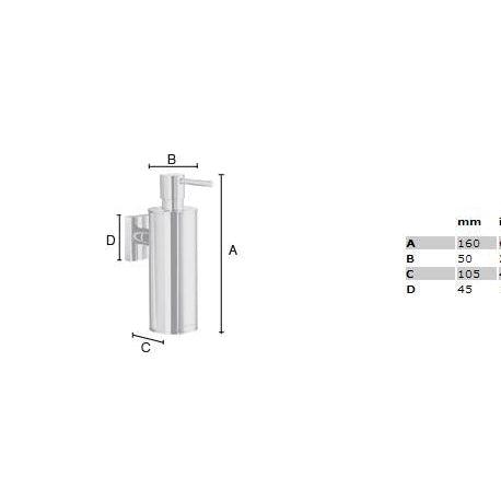 Smedbo zeepdispenser RK370 House chroom 150 ml