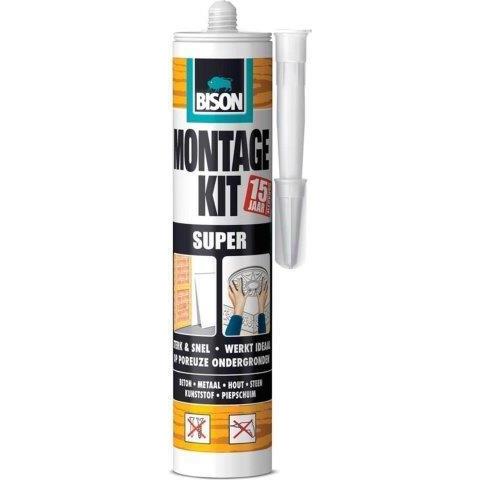Bison montagekit super 440 gram koker