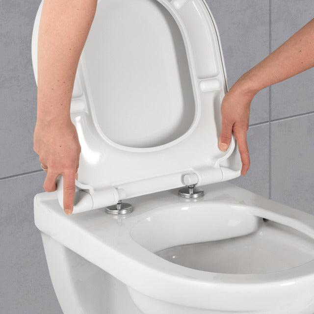 Cornat Premium 9 toiletbril softclose wit