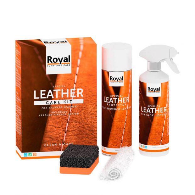 Leather Care Kit - Brushed & Vintage leather 2 x 500 ml