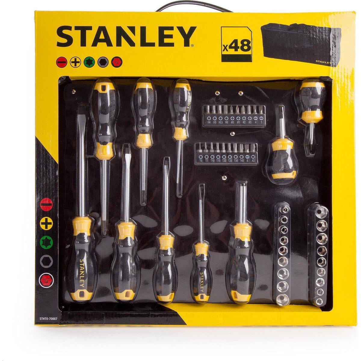 Stanley Screwdriverset 48-delig