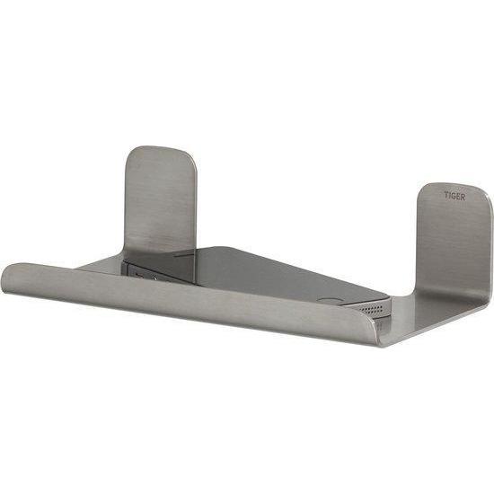 Tiger Colar planchet 18cm RVS geborsteld