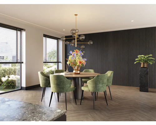 Decowall akoestisch paneel lava eiken 2600x300x17mm - 2 stuks