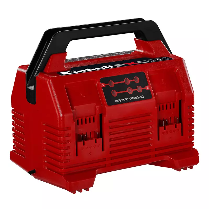 Einhell PXC Lader 2x2 Power X-Quattrocharger 4A