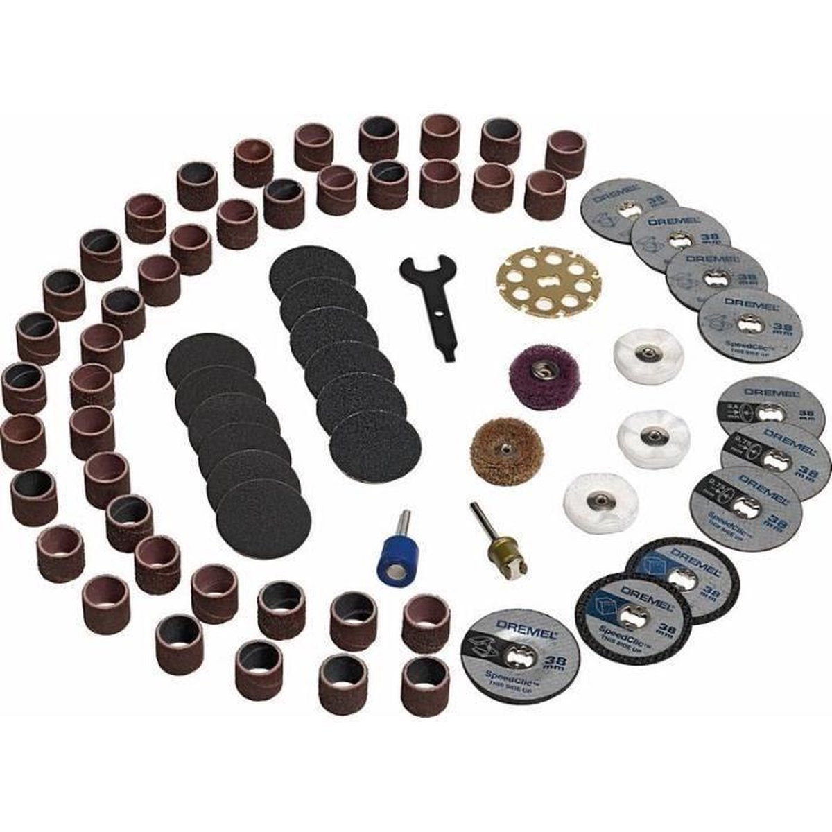 Dremel E725JA 70-delige multifunctionele EZ SpeedClic accessoire set