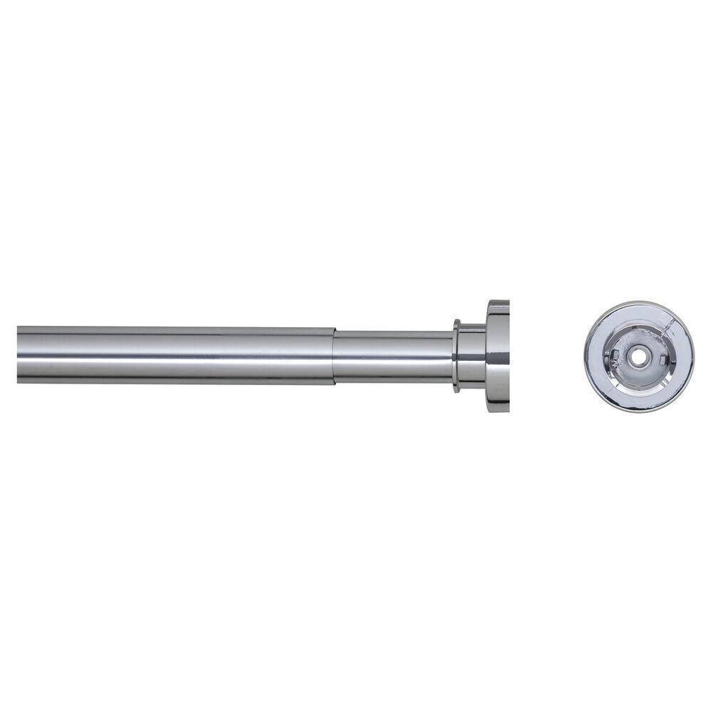 Sealskin Seallux douchegordijnstang 125-220 RVS chroom