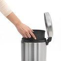 Brabantia NewIcon pedaalemmer 5 ltr. Matt Steel Fingerprint Proof